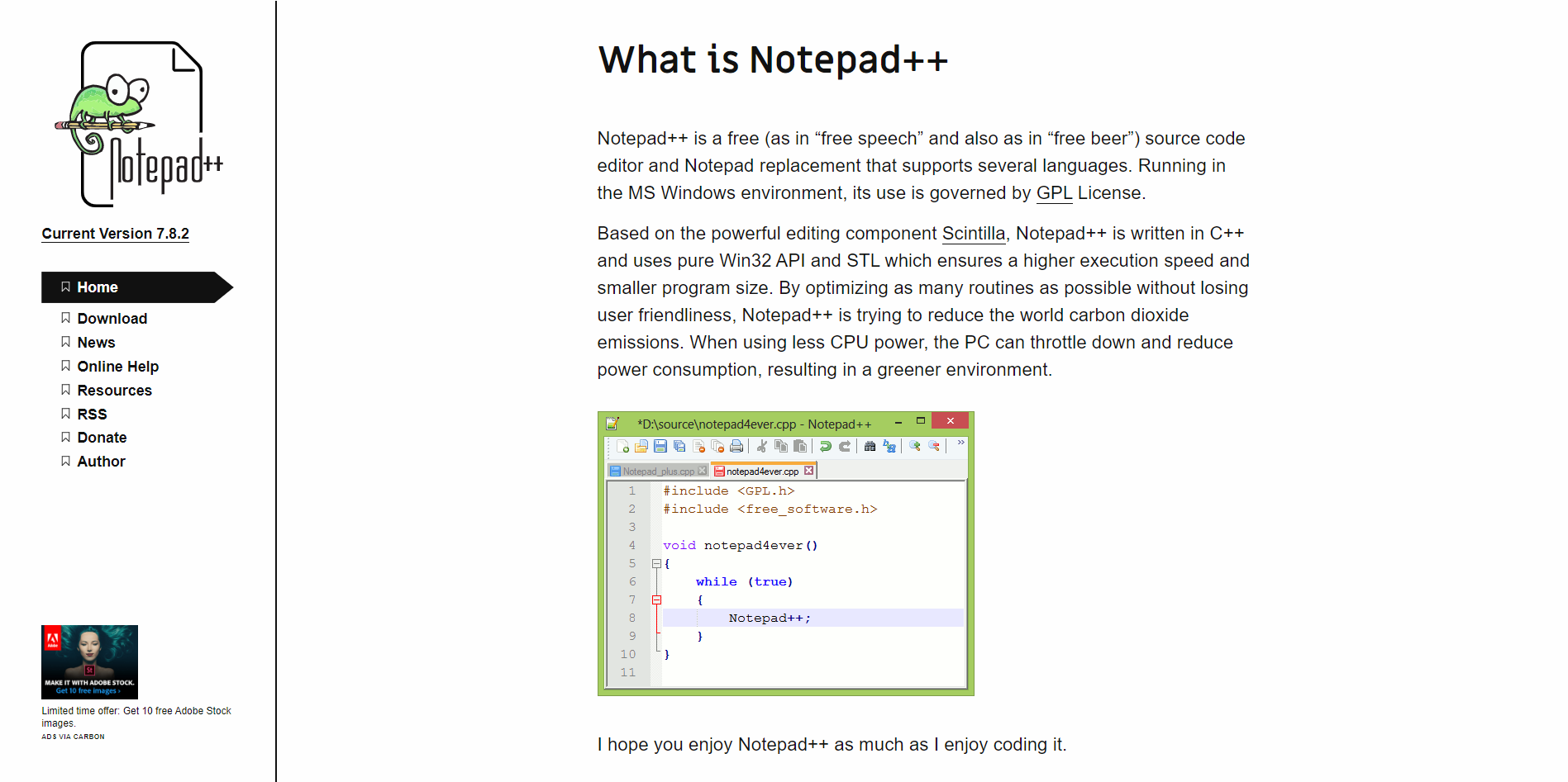 Notepad ++